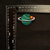 PC4260 - Green Saturn Planet (Iron on)