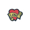 PC2501 - Golden Love Heart Stamp (Iron On)