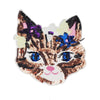 PC2390 - Sequin Cat Heads (Iron On)