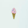 PC2656 - Small Pink ice Cream Pop Art (Iron On)