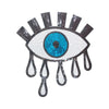 PC2323B - Sequin Eye with Tears XXL (Iron on)