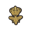 PC2309 - Bee Crown (Iron on)