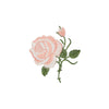 PH2000 - Pink Green Rose (Iron on)