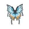 PC2823 - Blue Melting Butterfly L (Iron On)