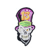 PC2822 - Skull Magician wiht No 13 Hat XL (Iron On)