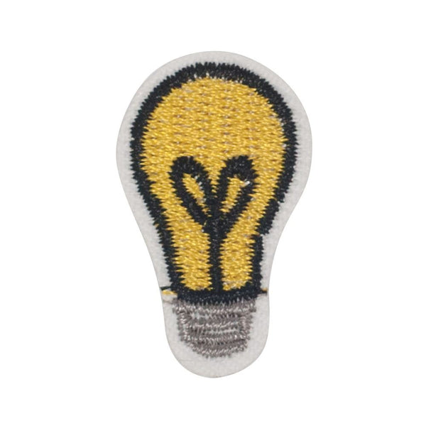 PC2067C - Yellow Bulb (Iron On)