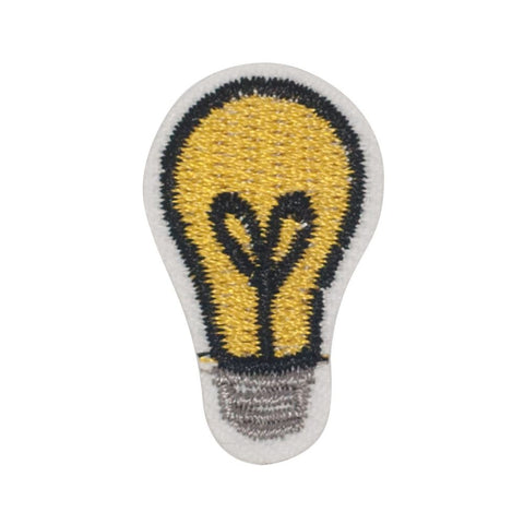 PC2067C - Yellow Bulb (Iron On)