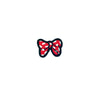 PC2748 - Small Red White Bow (Iron On)