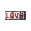 PC3631 - Reversible Double Sequin Love Text (Iron On)