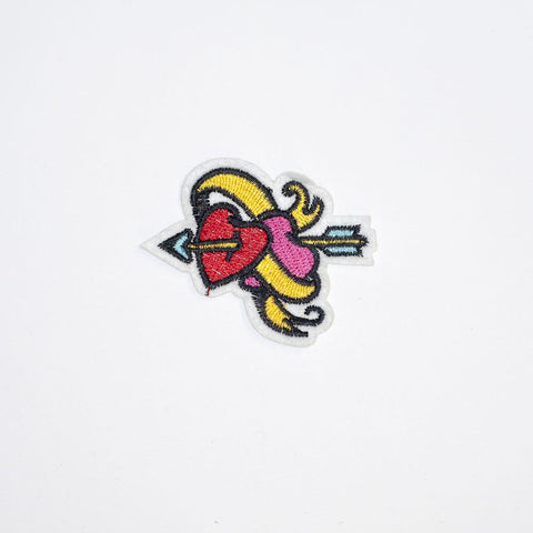 PC2109 - Double Heart Love (Iron On)