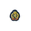 PC2651 - Blue King Shield Badge (Sew on)