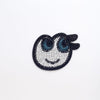 PC2240 - Sequin Funny Cartoon Head (Iron On)