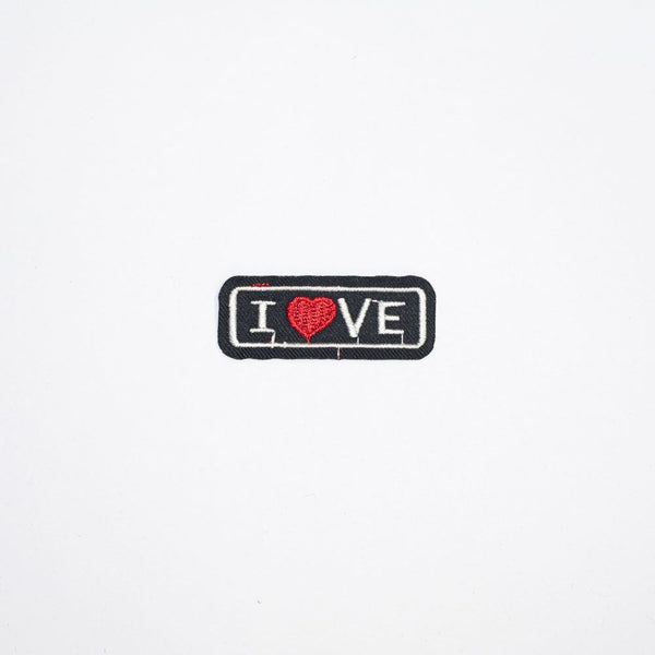 PC2101 - I Love Small Badge (Iron On)