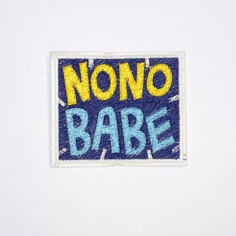 PC2129 - Nono Babe Blue Badge (Iron On)