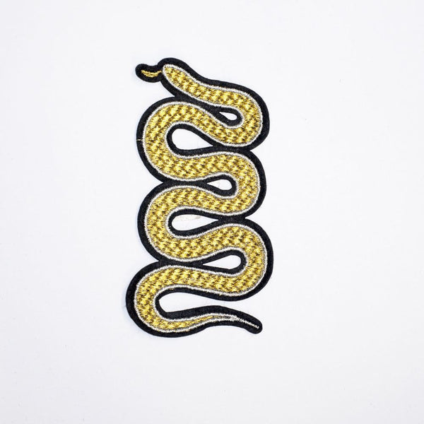 PC2155 - Golden Snake Animal (Sew On)