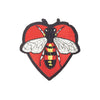 PC3465C - Bee Heart S (Iron On)