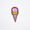 PC2055 - Pink Waffle Ice Cream (Iron On)