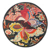 PC4151 - Bird Butterfly Round Garden Flowers (Iron On)