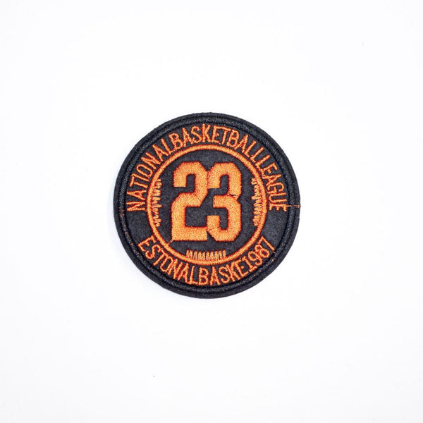 PC2088 - National Basketball Team 23 Badge Round (Iron On)