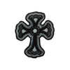 PC2964 - Black Lace Cross (Sew On)