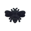 PC3014B - Special Collection Luxury Velvet Black Beaded Bee (Iron On)