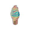PC3186B - Pink Sequin Ice Cream L (Iron On)