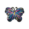 PC3474D - Sequin Swirl Multi Colour Butterfly (Iron On)