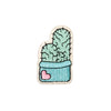 PC3731 - Heart Double Cactus (Iron On)