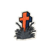 PC3903 - Orange Cross (Iron On)