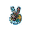 PC3917 - Love And Peace Pattern Hand (Iron On)