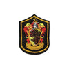 PC3937 - Red Gold Shield Lion Emblem Flag Crest (Iron On)