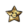 PC3946 - Reversible Double Sequin Gold Star (Iron On)