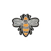 PC3990 - Golden Silver Bee Wasp (Iron On)