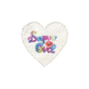 PC4002 - White Fur Heart Super Girl (Sew On)
