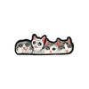 PC4051 - Row Of Kitty Cats (Iron On)