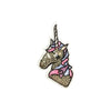 PC4101 - Sequin Gold Unicorn Head (Iron On)