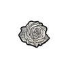 PH32B - Black White Secret Garden Rose (Iron On)