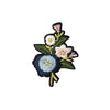 PT1373C - Blue Pink Flower Bundle (Iron On)