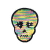 PC3364 - Reversible Double Sequin Skull (Iron On)