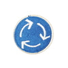 PC3332 - Roundabout Sign Driving (Iron On)
