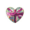 PC3310 - Sequin Union Jack (Iron On)