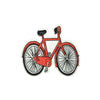 PC3287 - Red Bicycle (Iron On)