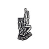 PC3217 - Love Peace Skeleton Hand (Iron On)