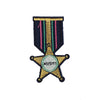 PC3224 - Gold Star Medal (Iron On)