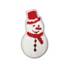 PC3393 - Fur Christmas Snowman (Iron On)