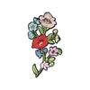 PC3526 - Multi Colour Flower Branch (Iron On)