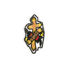 PC3542 - Gold Cross (Iron On)