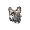 PC3557 - Grey French Bulldog (Iron On)