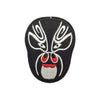 PC3437 - Chinese Bian Lian Black Mask Face (Iron On)