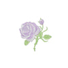 PH2010 - Purple Rose Flower (Iron on)